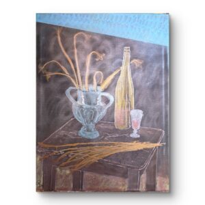Smoke glass painting