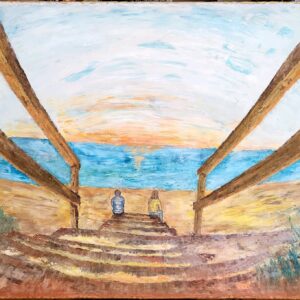 Pier painting