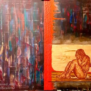 Sometimes we cry painting