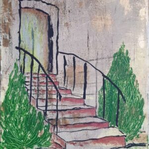 Stairway painting