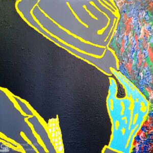 He said goodby painting