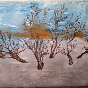 Frostiness painting