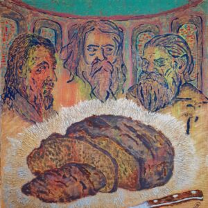 Birth of the bread painting