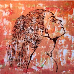 Waiting painting