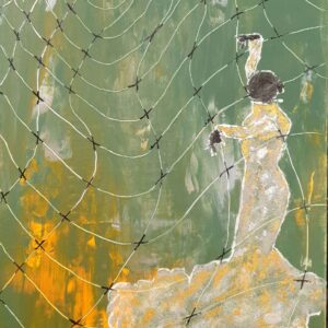 The spider woman painting