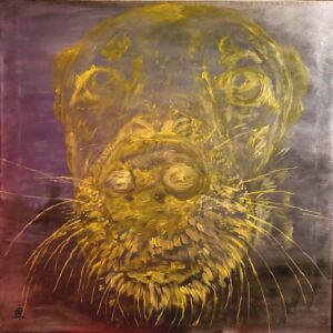 Dog painting